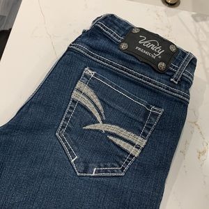 Vanity denim cropped Jean. Size 26